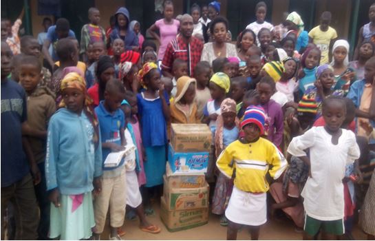 Home made vaseline made by ONeNess foundation and donated to the orphans